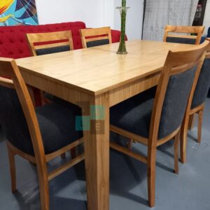 Juego de comedor extensible en paraiso