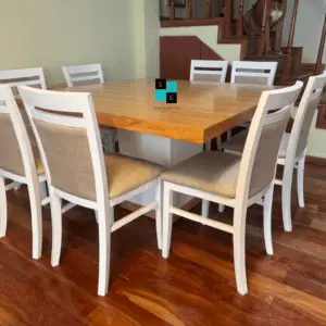 Mesa cuadrada combinada