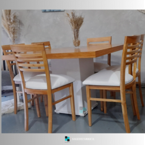 Mesa Paraiso cuadrada + 8 sillas