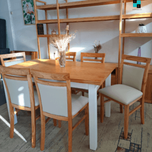 Juego comedor en paraiso con 4 sillas